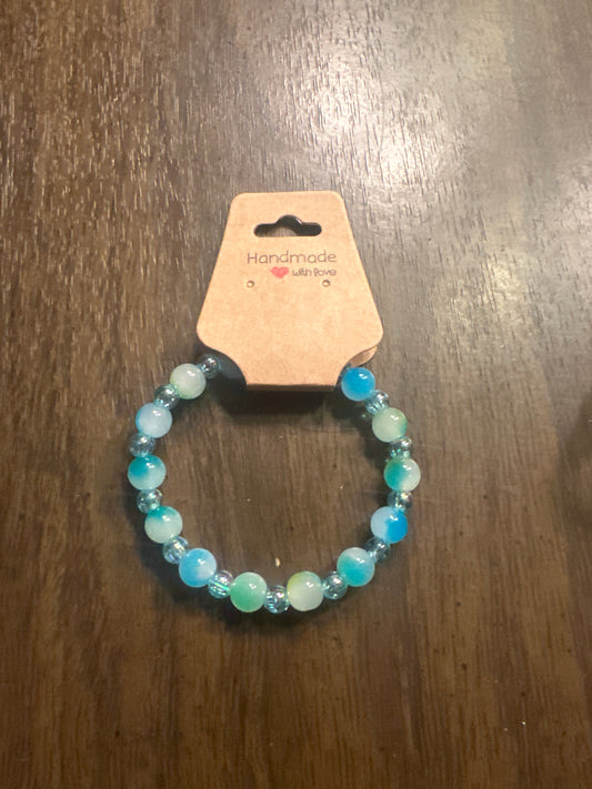Ocean blue bracelet